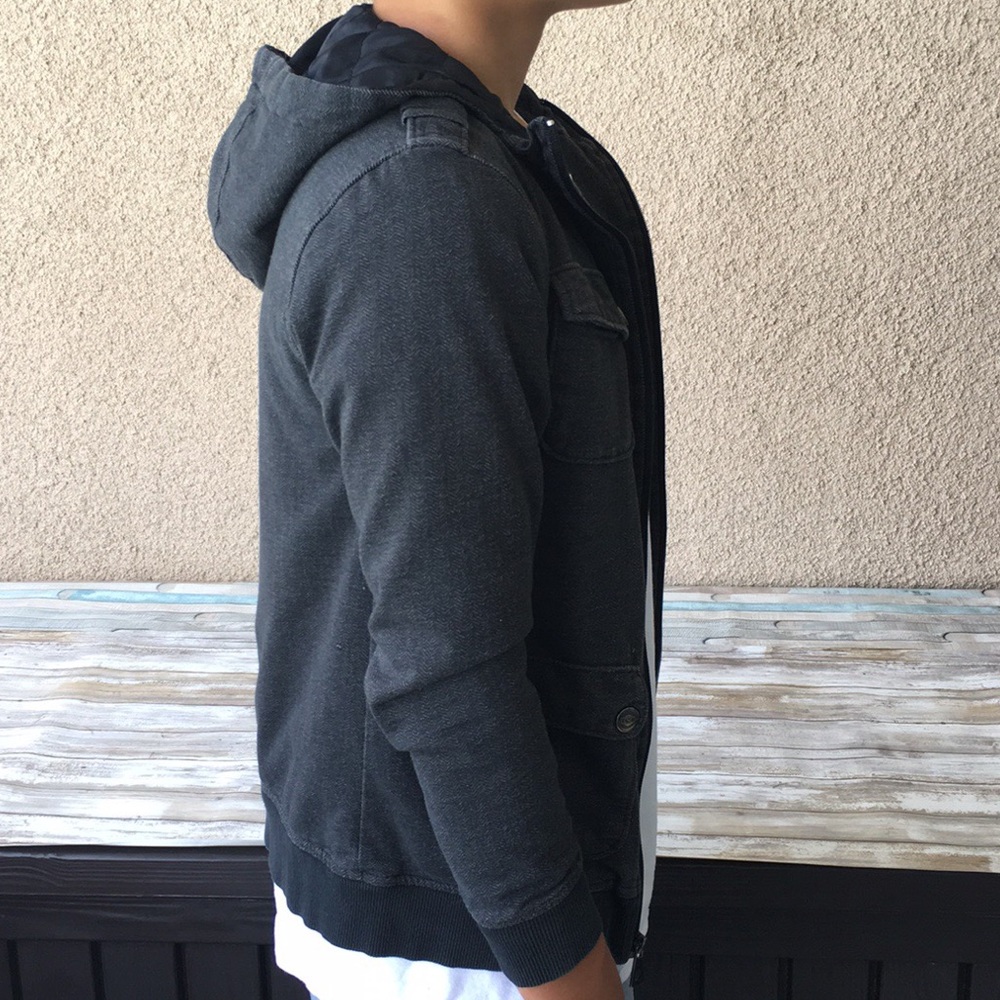 Boy’s Zip Up Hoodie Jacket - Picture 4 of 6